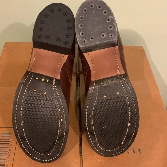 Corcoran brown leather boots. Size 12 D. Made in USA - Picture 6 of 10